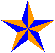 Blue-Orange Star