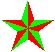 Green-Red Star